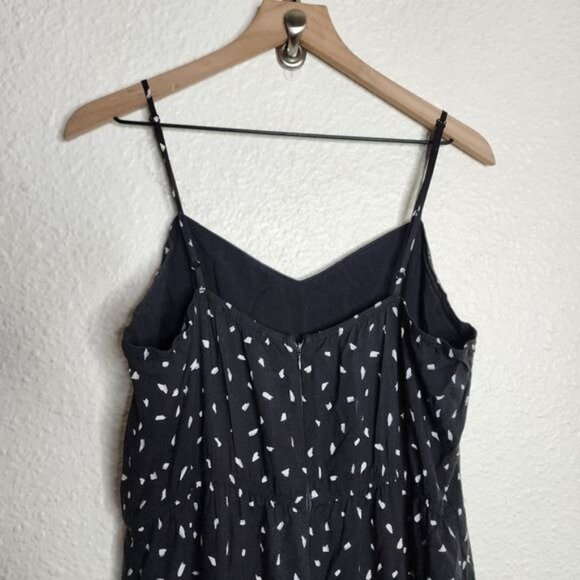 Lulus In Demand Black and White Print Sleeveless Wide-Leg Jumpsuit Size XL - Picture 4 of 12